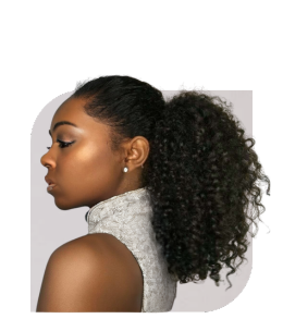 Luxury - Curly Clip In Ponytail - 14",16",18"