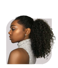 Luxury - Curly Clip In Ponytail - 14",16",18"