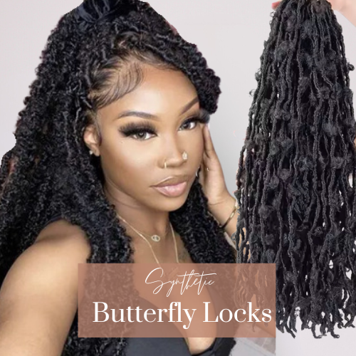 Fibre braiding hair -Butterfly Locks