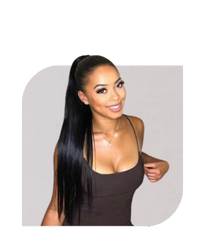 Classic - Long Straight Clip In Ponytail - 20",24',26"