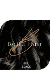 Bella hair colour  Jet black curly