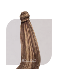 Luxury - Long Straight Clip In Ponytail - 20",24",26"