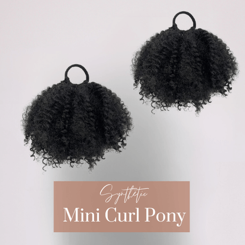 Fibre hair - Mini Puff Pony